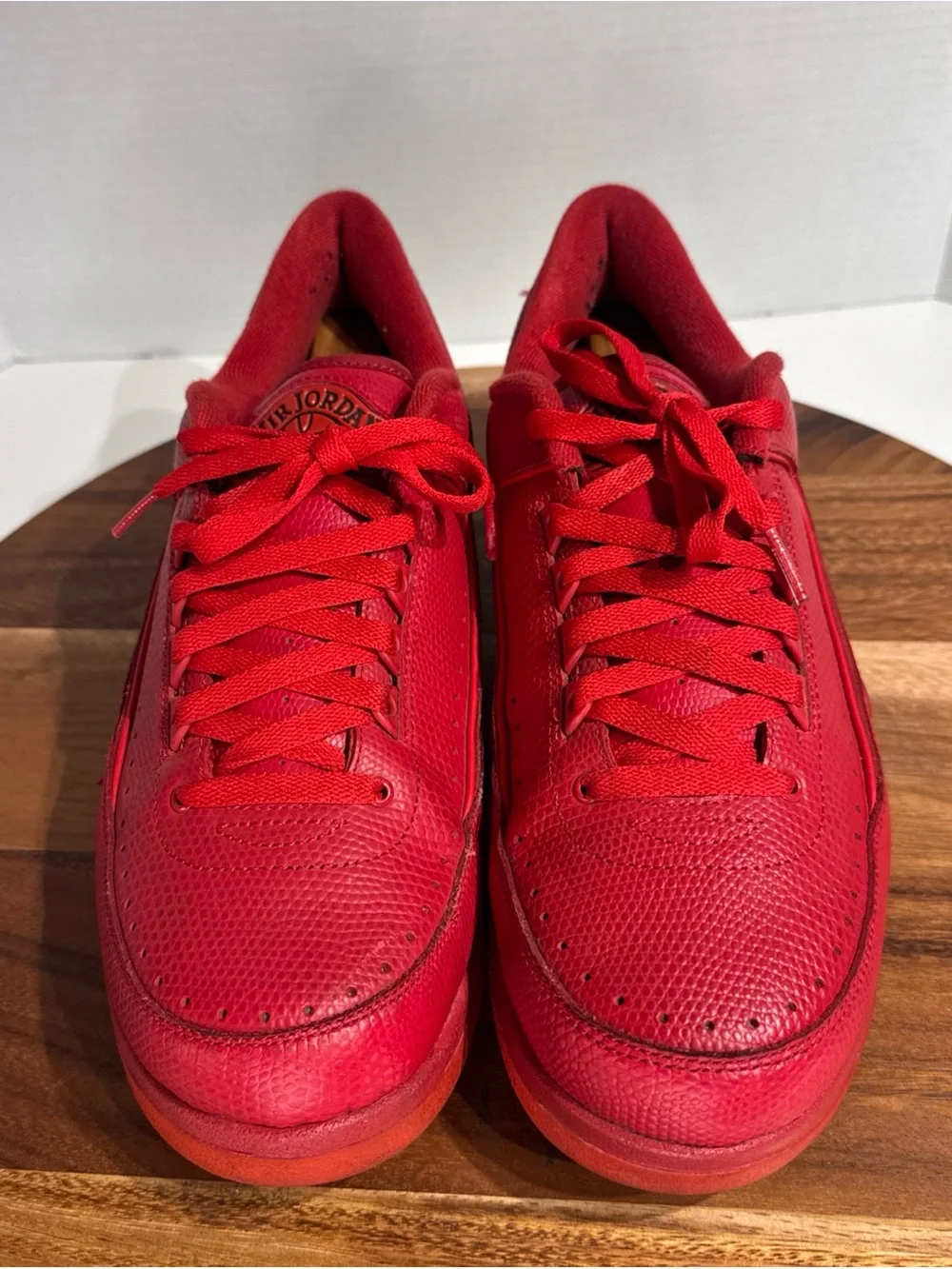 Nike Air Jordan 2 Retro Low Gym University 2016 Triple Red Men’s Size 11.5